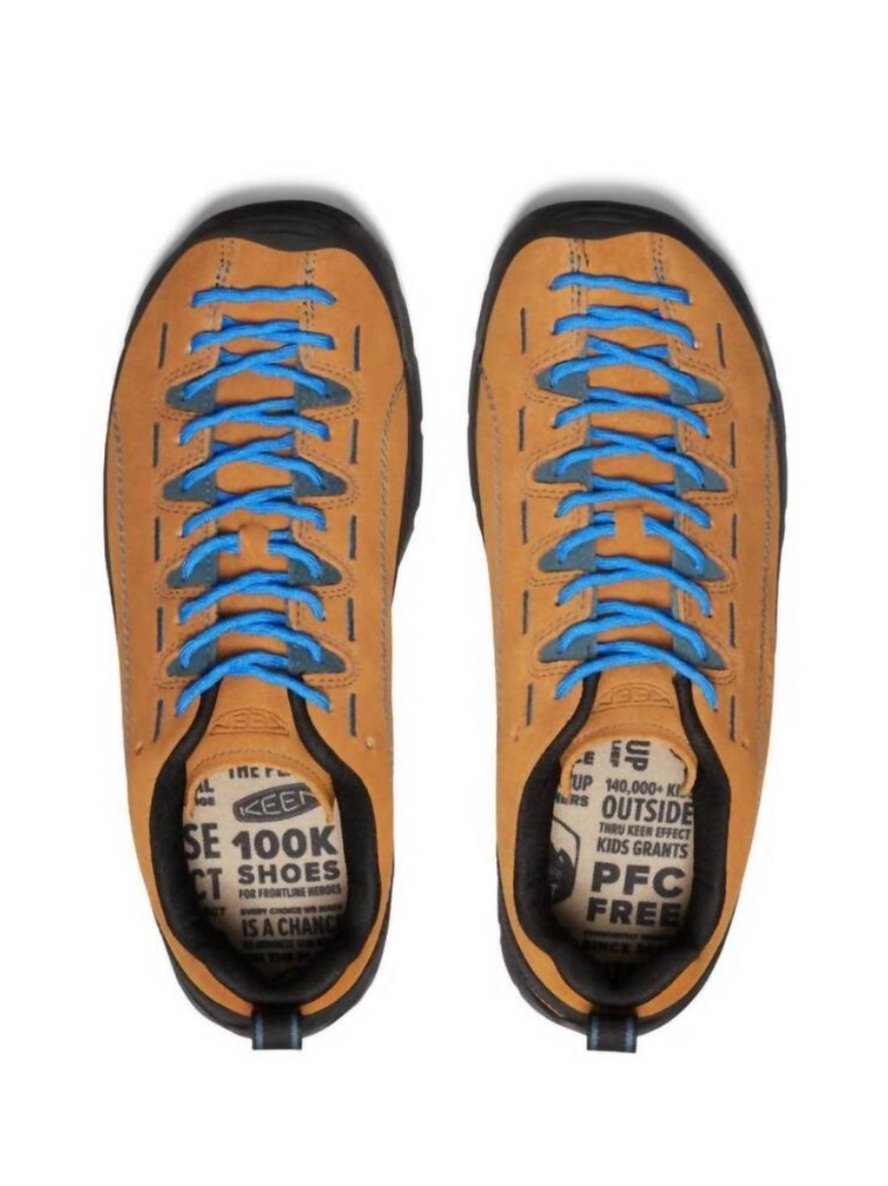 Keen Jasper in Cathay spice and Orion blue